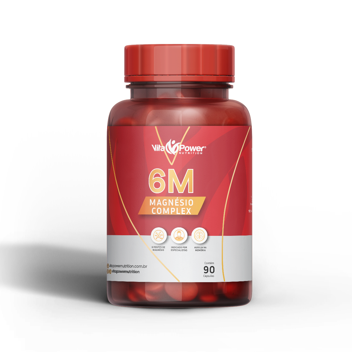 Magnésio 6 em 1: energia + foco + relaxamento