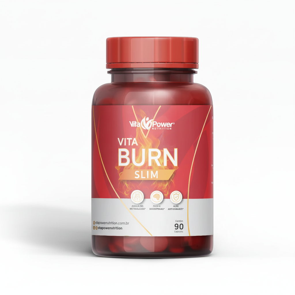 Vita Burn Slim - 90 Caps | Perca Medidas | Lançamento!