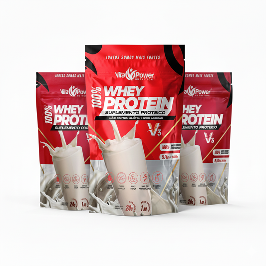 KIT 3 é Bom Demais - 3Kg whey protein V3