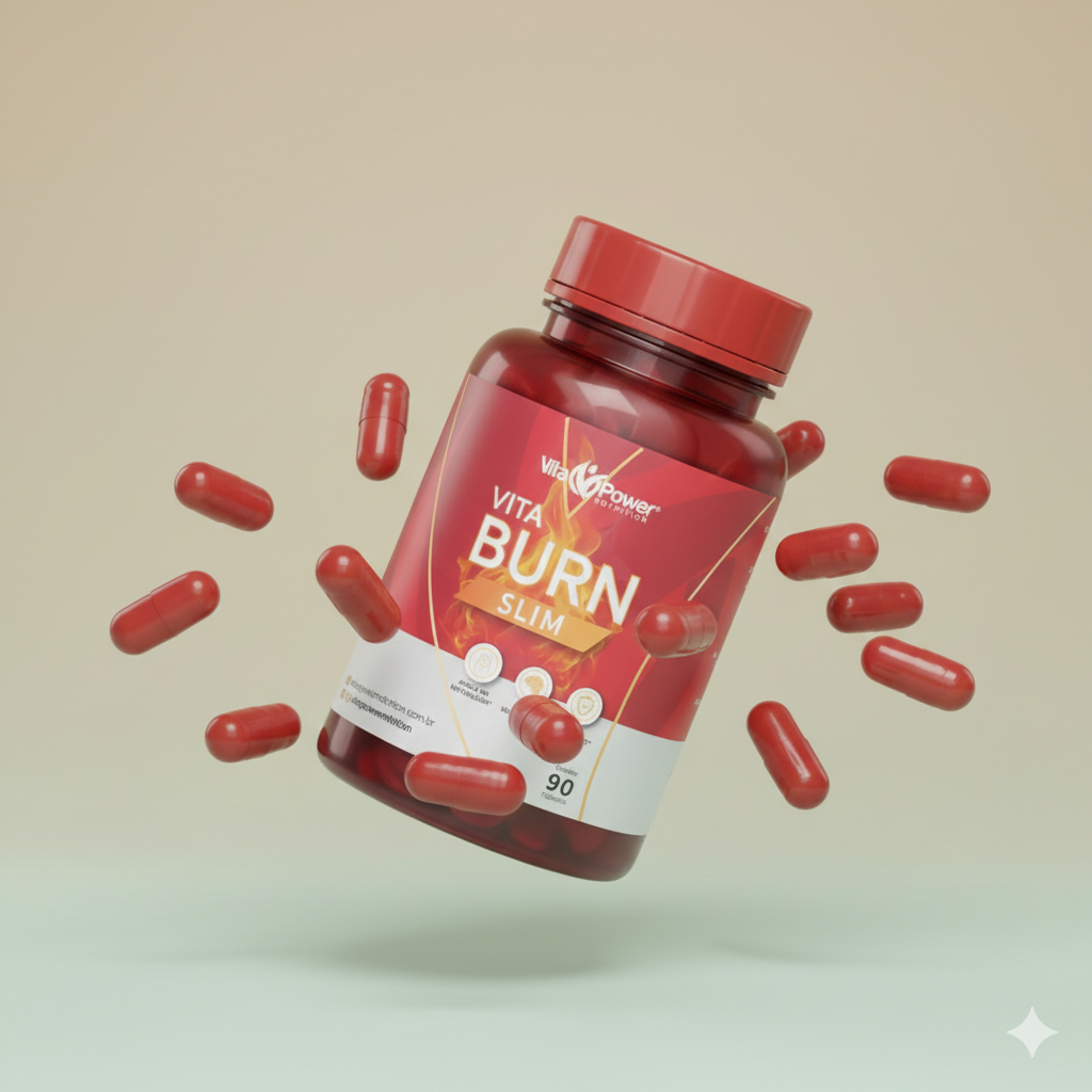 Termogênico Vita Burn - 90 Capsulas Redutor de Medidas