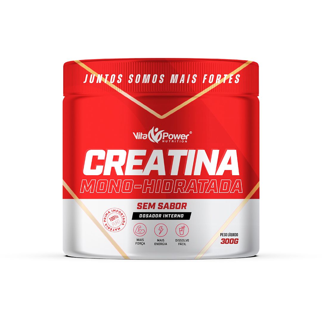 Creatina Monohidratada 300g - Vita Power