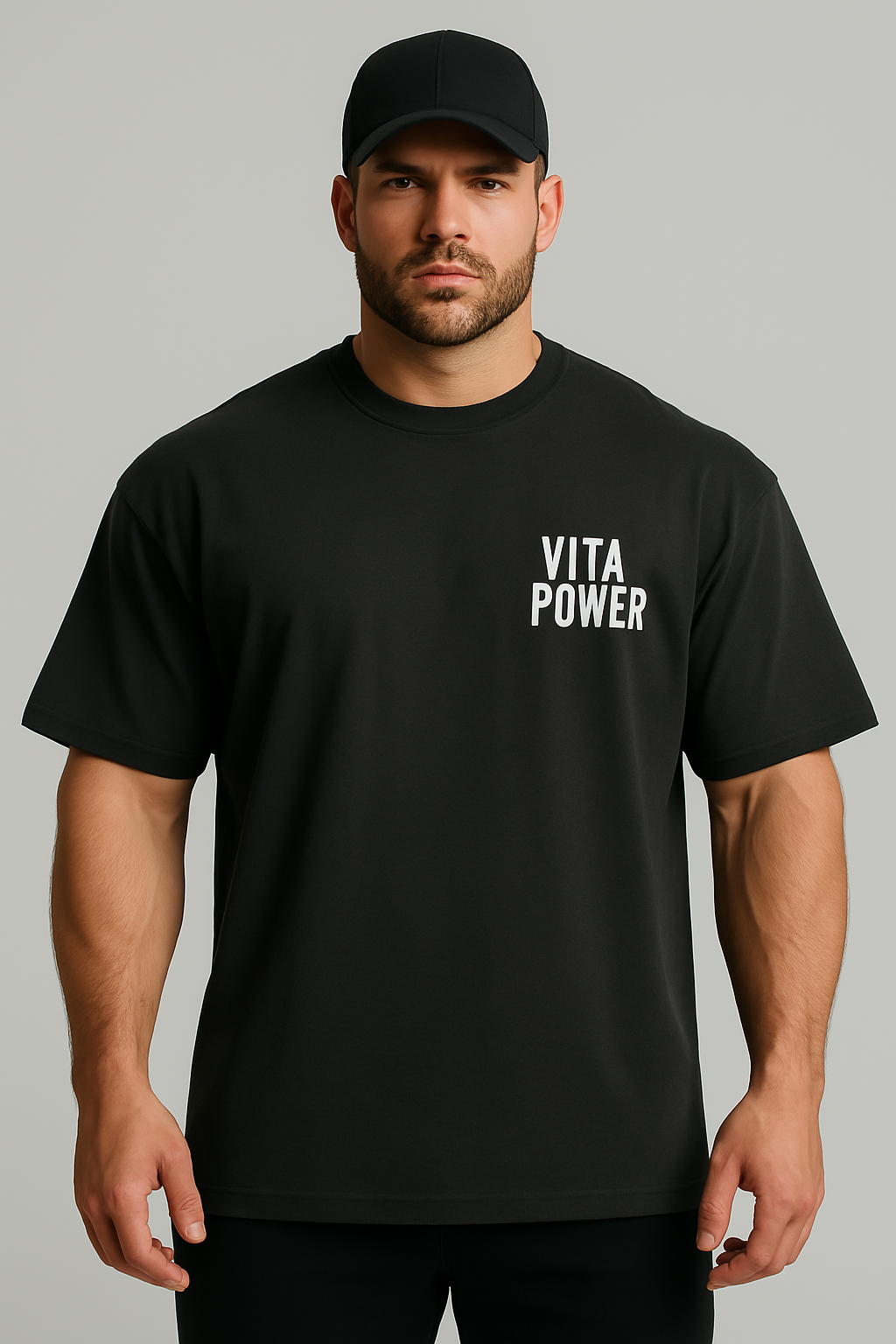 Oversized Basic Preta - VP 1991: Disponível pelo Whatsapp!