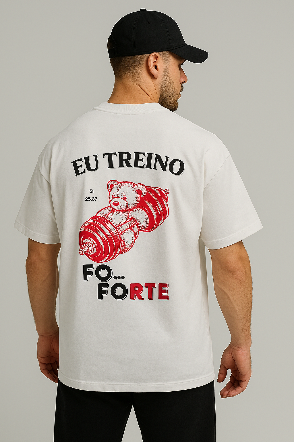 Oversized Off White - Treino Fofo: Disponível pelo Whatsapp!