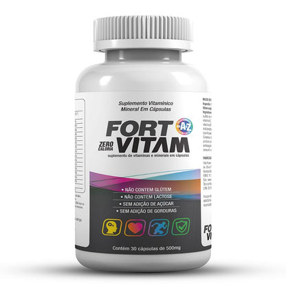 Polivitamínico Fort Vitam 30 cápsulas - Vita Power