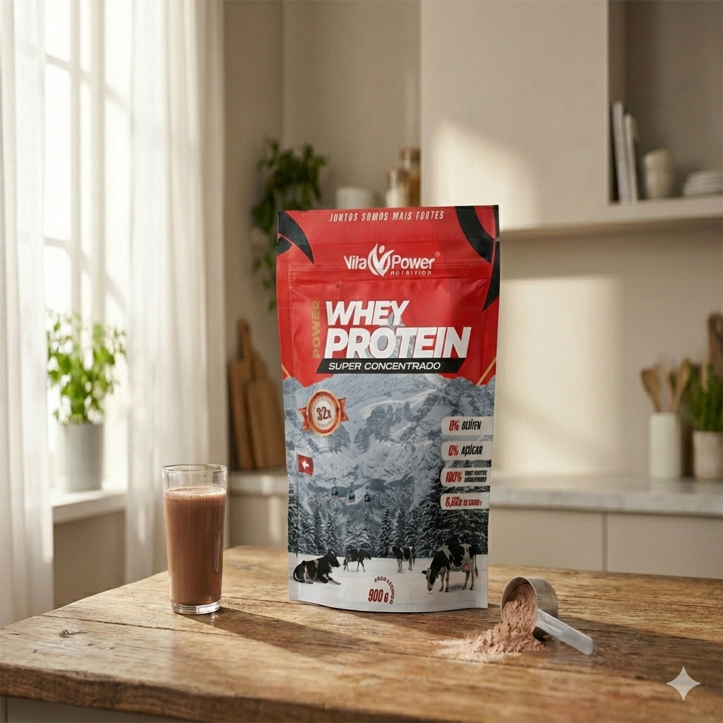 Whey Protein Concentrado 32g de Proteína