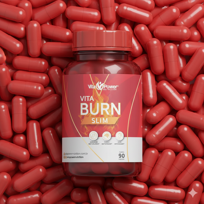 Termogênico Vita Burn - 90 Capsulas Redutor de Medidas