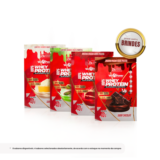 Kit Degustação 4 Sabores Incríveis | 40g Cada