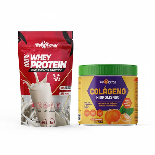 Whey Protein V3 + Colageno Hidrolisado 260g