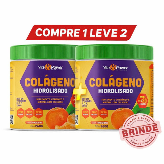 Kit Colágeno Hidrolisado Compre 1 Leve 2