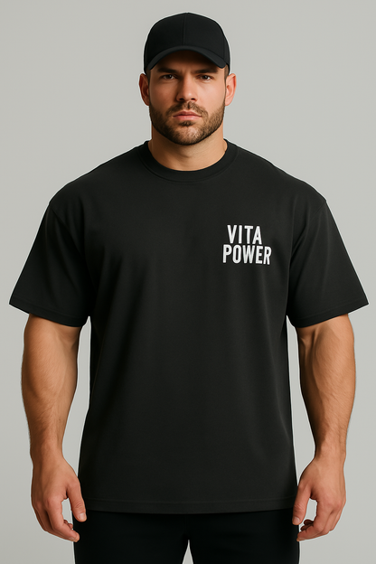 Oversized Basic Preta - VP 1991: Disponível pelo Whatsapp!