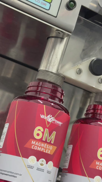 Magnésio 6 em 1: energia + foco + relaxamento