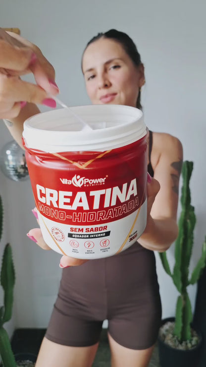 Creatina 100% Pura Sem sabor 300g