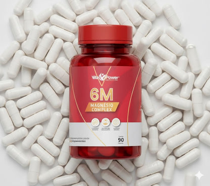 Magnésio 6 em 1: energia + foco + relaxamento