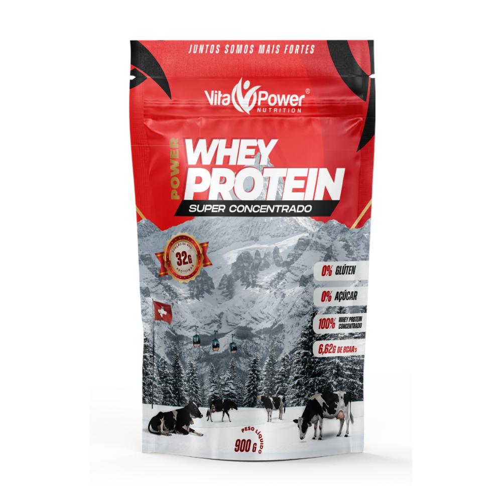 Whey Protein Super Concentrado 900g